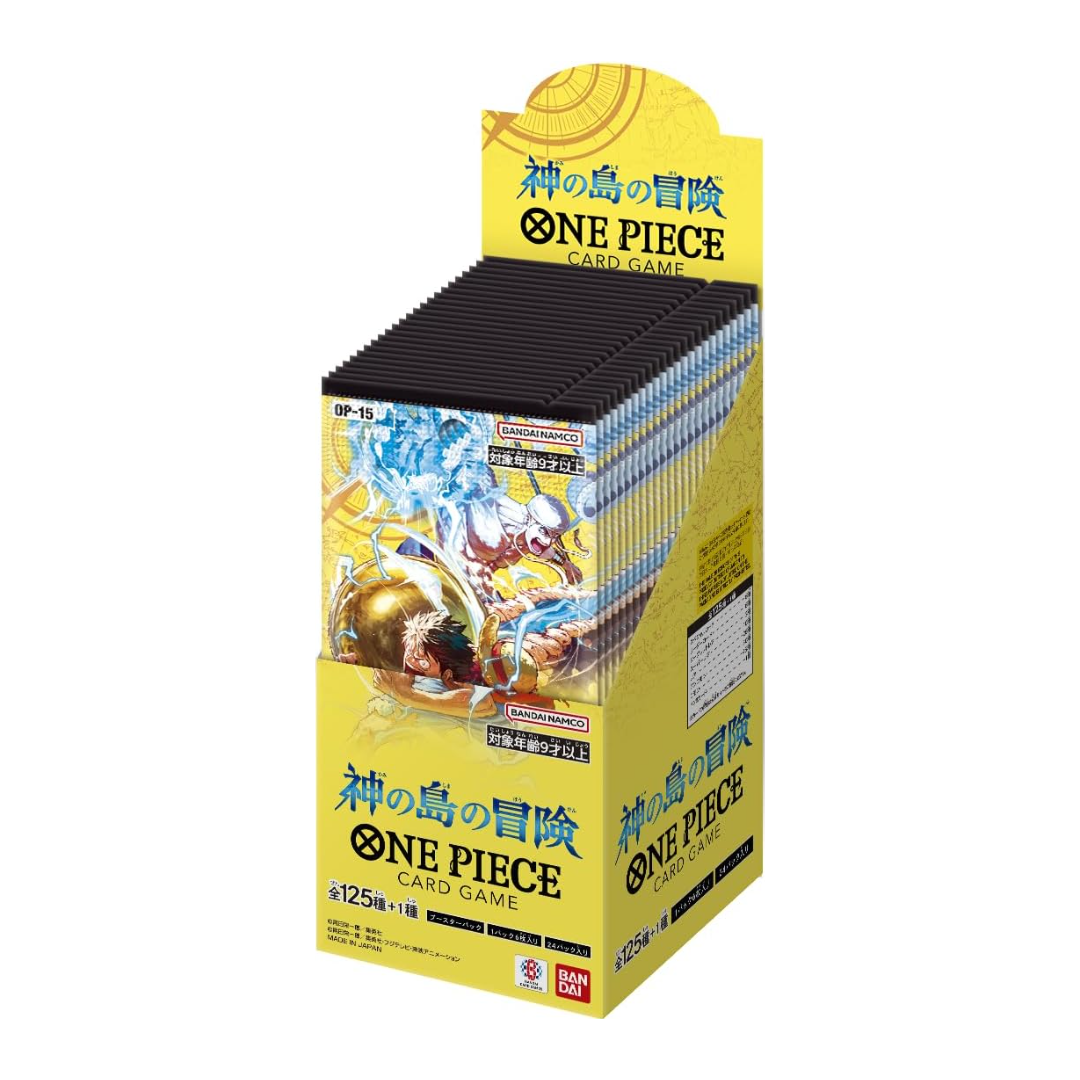 One Piece OP-15 "Adventure on KAMI's Island" — Japanese Booster Box