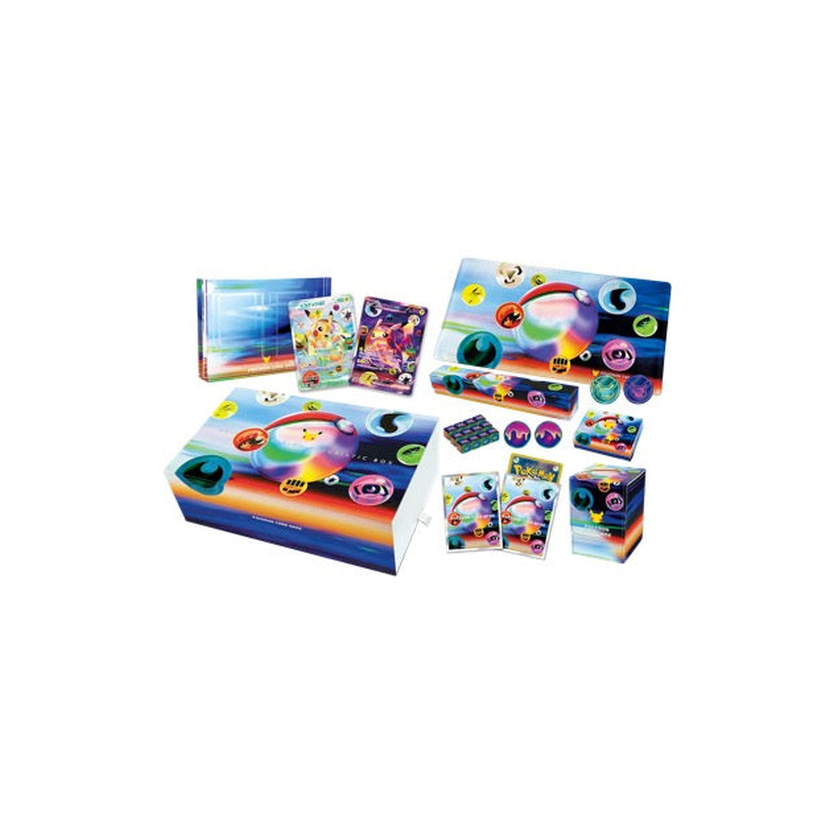 Pokémon 30th CELEBRATION FUTURISTIC BOX — Japanese Supply Set